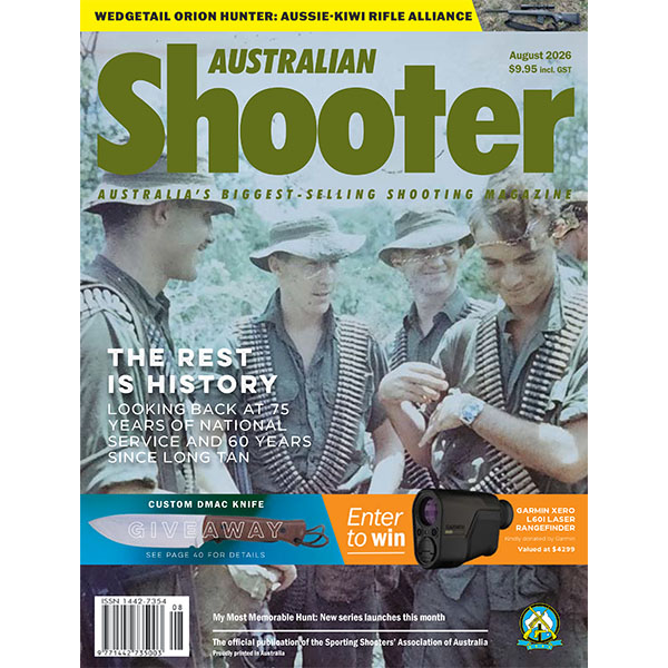 Australian Shooter Magazine Subscription - 11 issues